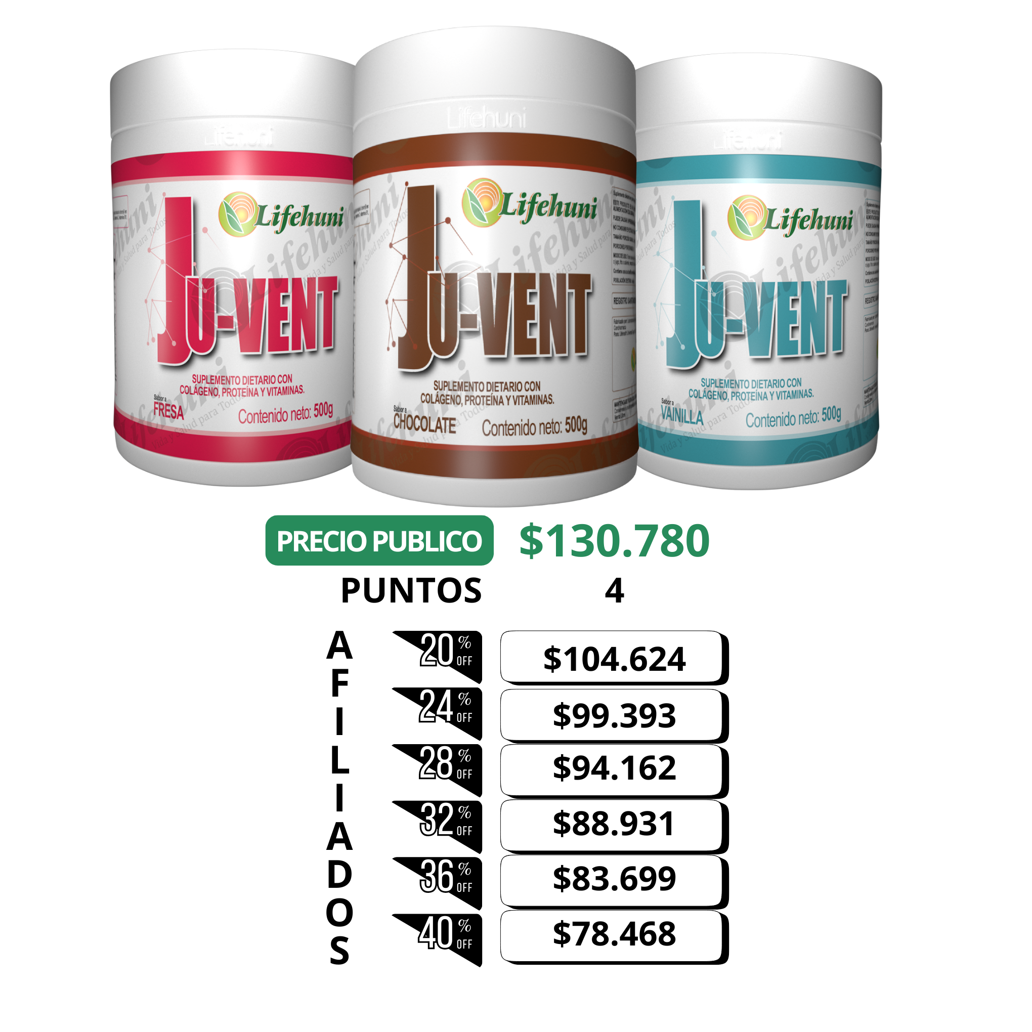 JU-VENT 500 GR - Imagen 2