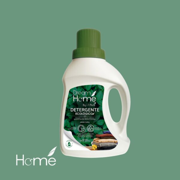 Detergente líquido ecológico biodegradable para ropa