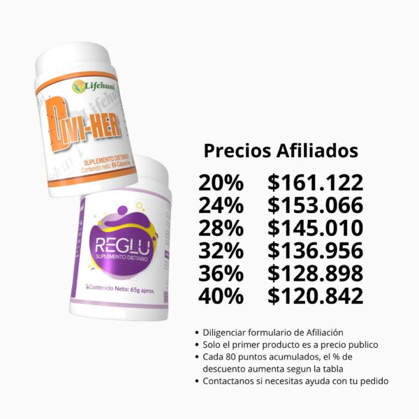 Diviher y reglu - precios