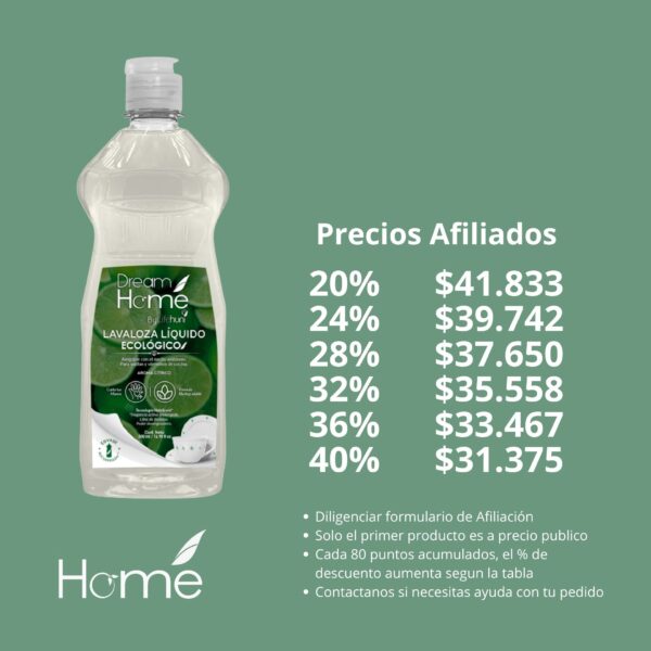 Lavaloza ecológico Bienestar Lifehuni 500 ml