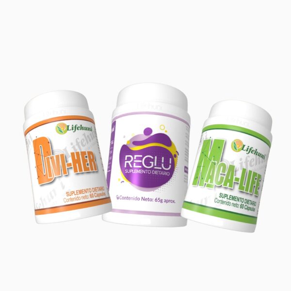 Kit Bienestar Integral (Diviher, Reglu, Macalife)