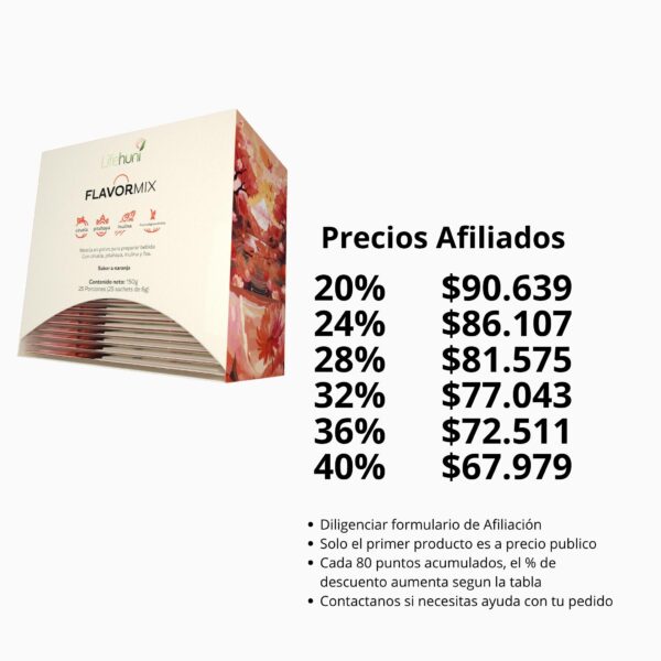 Flavormix - precios